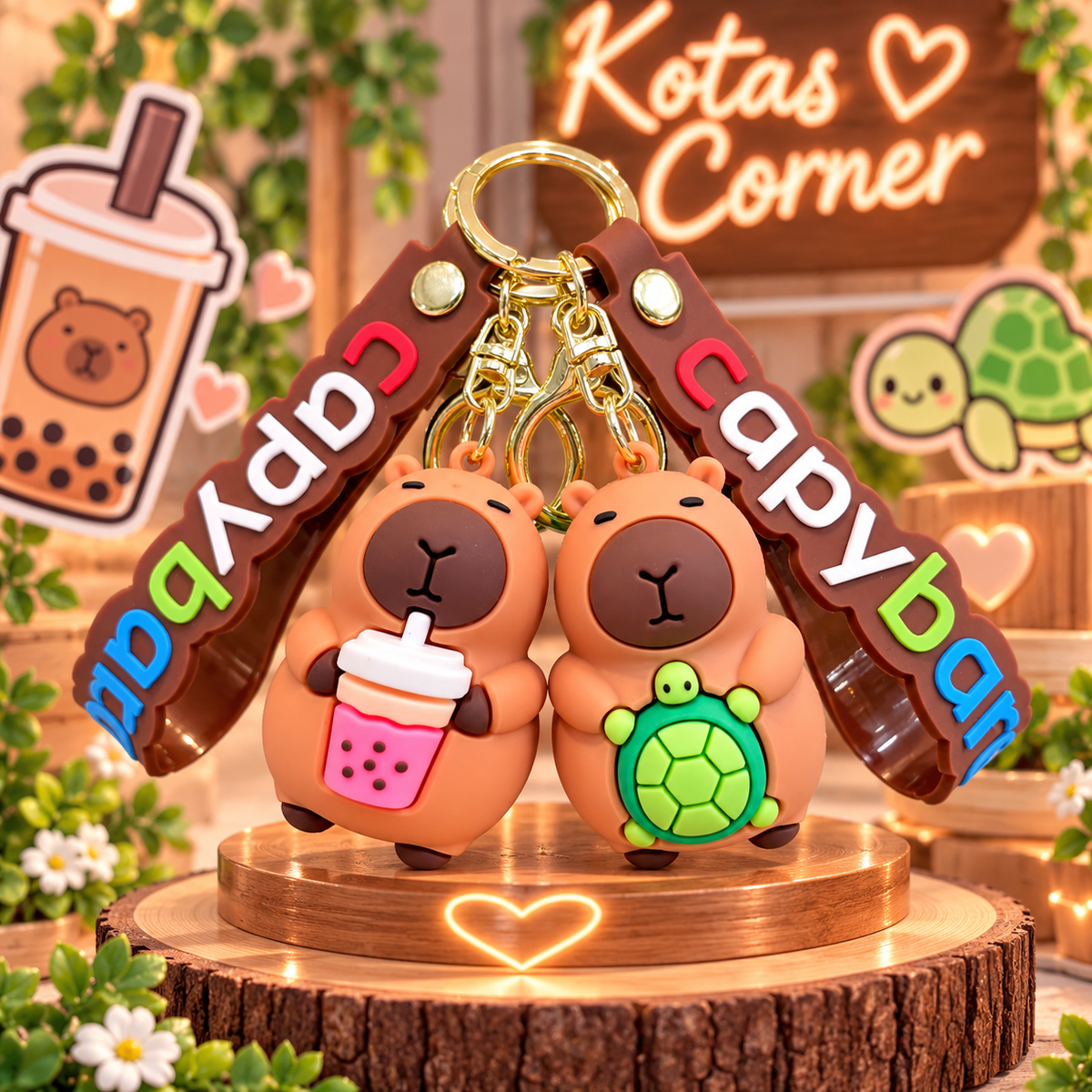 Kota’s Capy Cuties™ Capybara Keychain