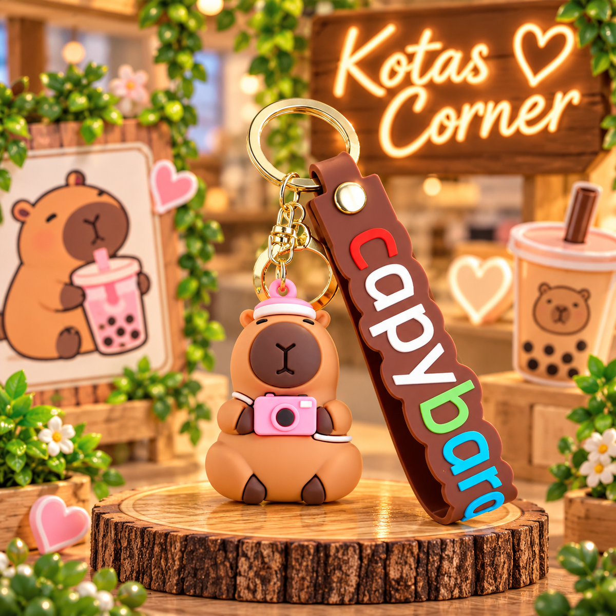 Kota’s Capy Cuties™ Capybara Keychain