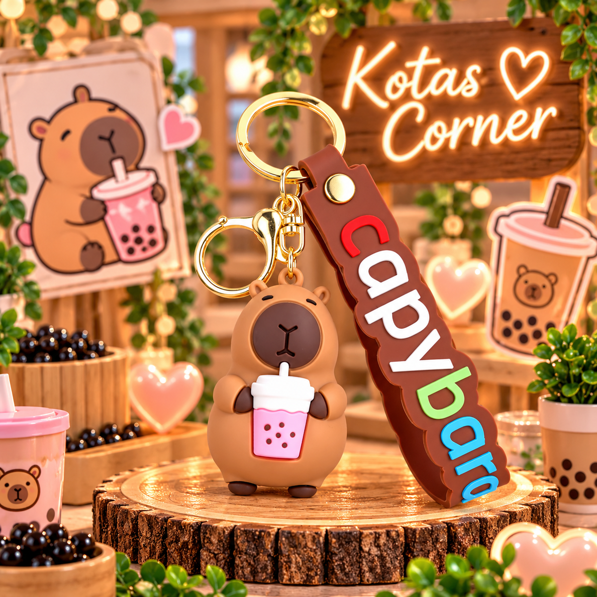 Kota’s Capy Cuties™ Capybara Keychain