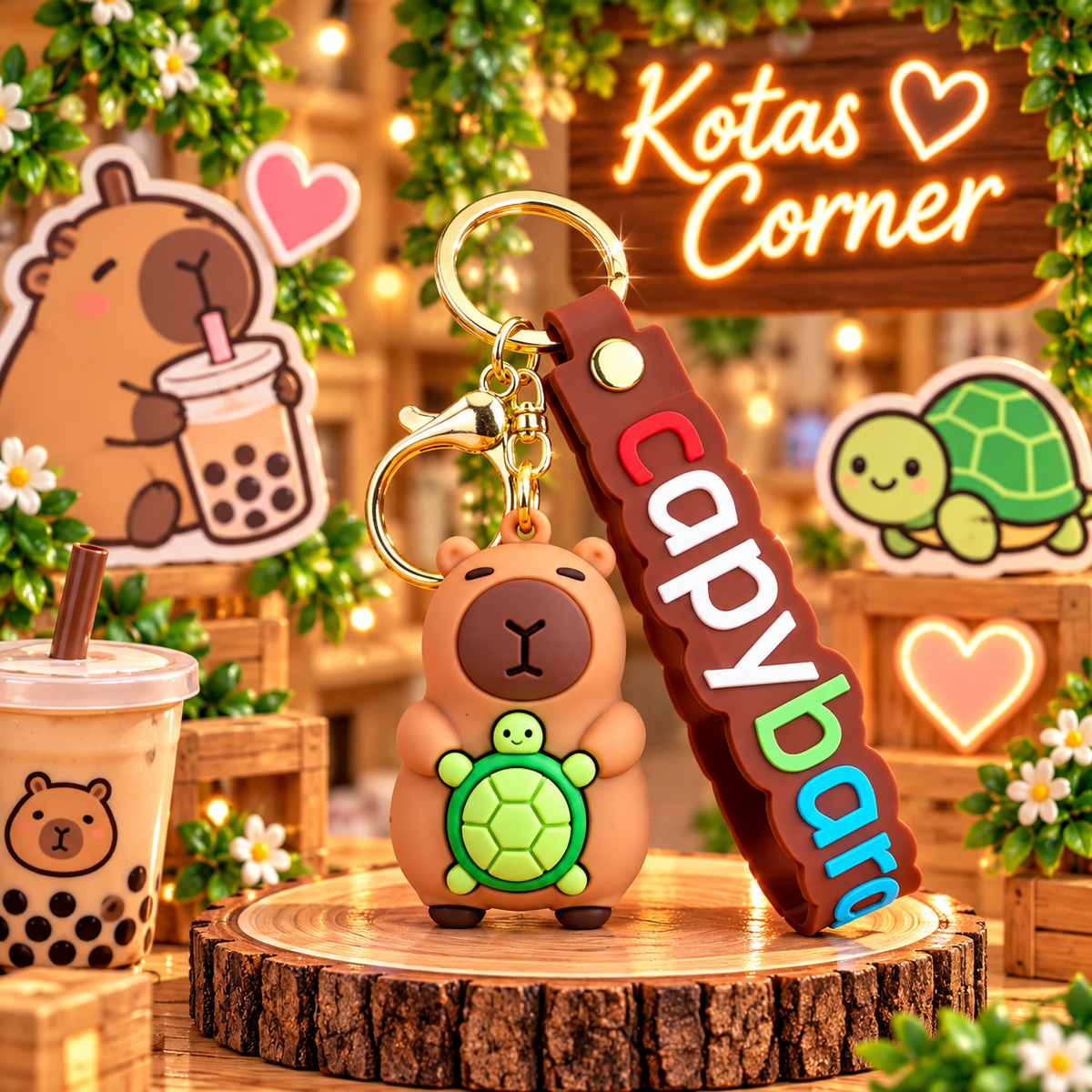 Kota’s Capy Cuties™ Capybara Keychain